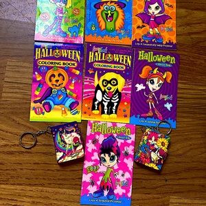 These are Lisa frank 90s mini coloring books the Halloween SOLD!!!!